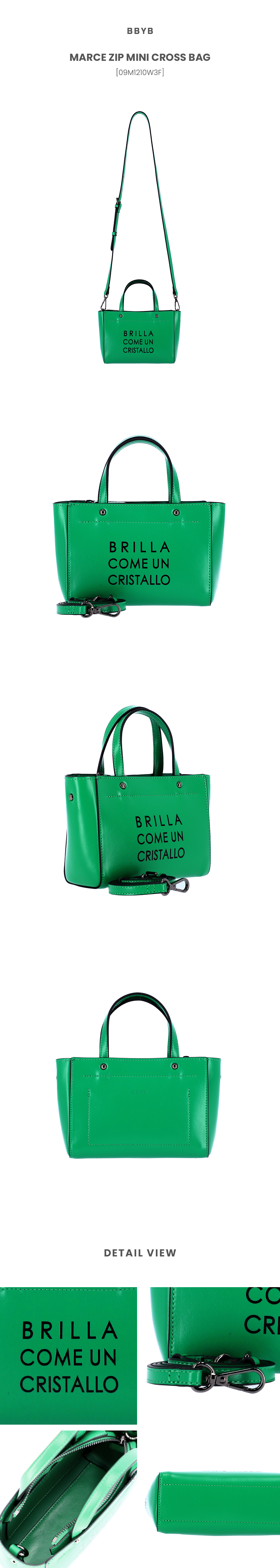 MARCE Zip Mini Cross Bag (Green)